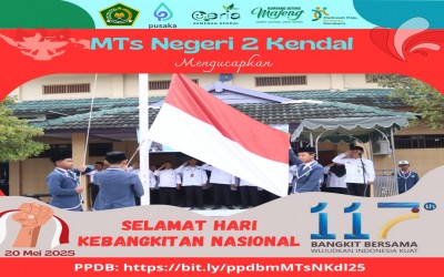 MTsN 2 Kendal Peringati Hari Kebangkitan Nasional 2025: