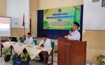 Bimbingan Teknis Implementasi Kurikulum Merdeka (IKM) MTsN 2 Kendal, 19-22 Desember 2022